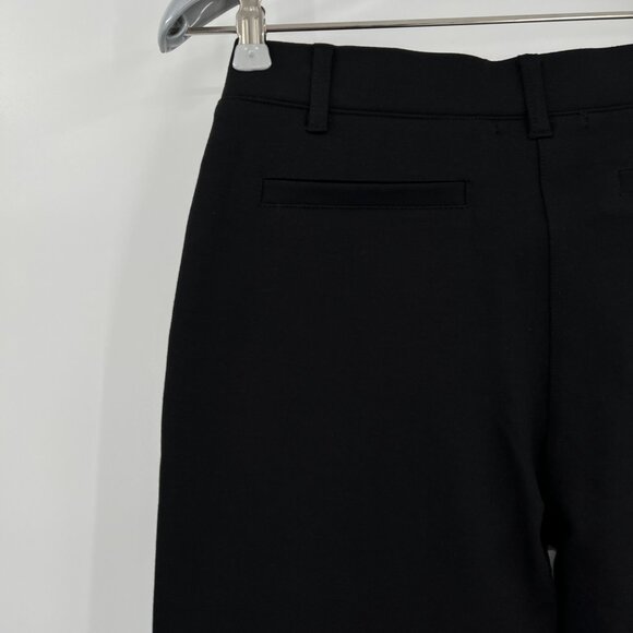 Quince Black Ponte Pants - Boot Cut - L Tall - 34" Inseam - NWT - Picture 4 of 5